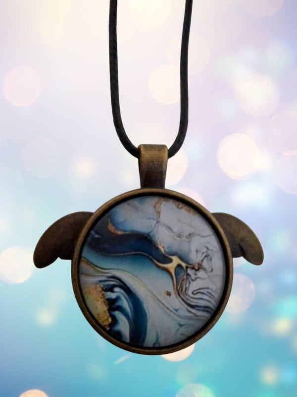 Tortue Bronze – Vagues d'océan