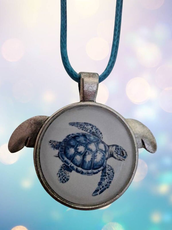 Tortue Argentée – Nage Tranquille