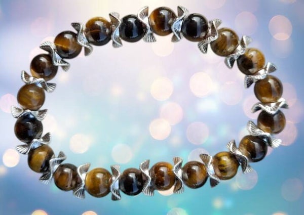 Bracelet Œil de Tigre – Force & Clairvoyance. Protection, Alignement & Vision Intérieure