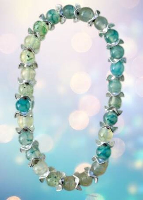 Bracelet Agate – Harmonie & Douceur Intérieure - Équilibre, Sérénité & Protection Douce