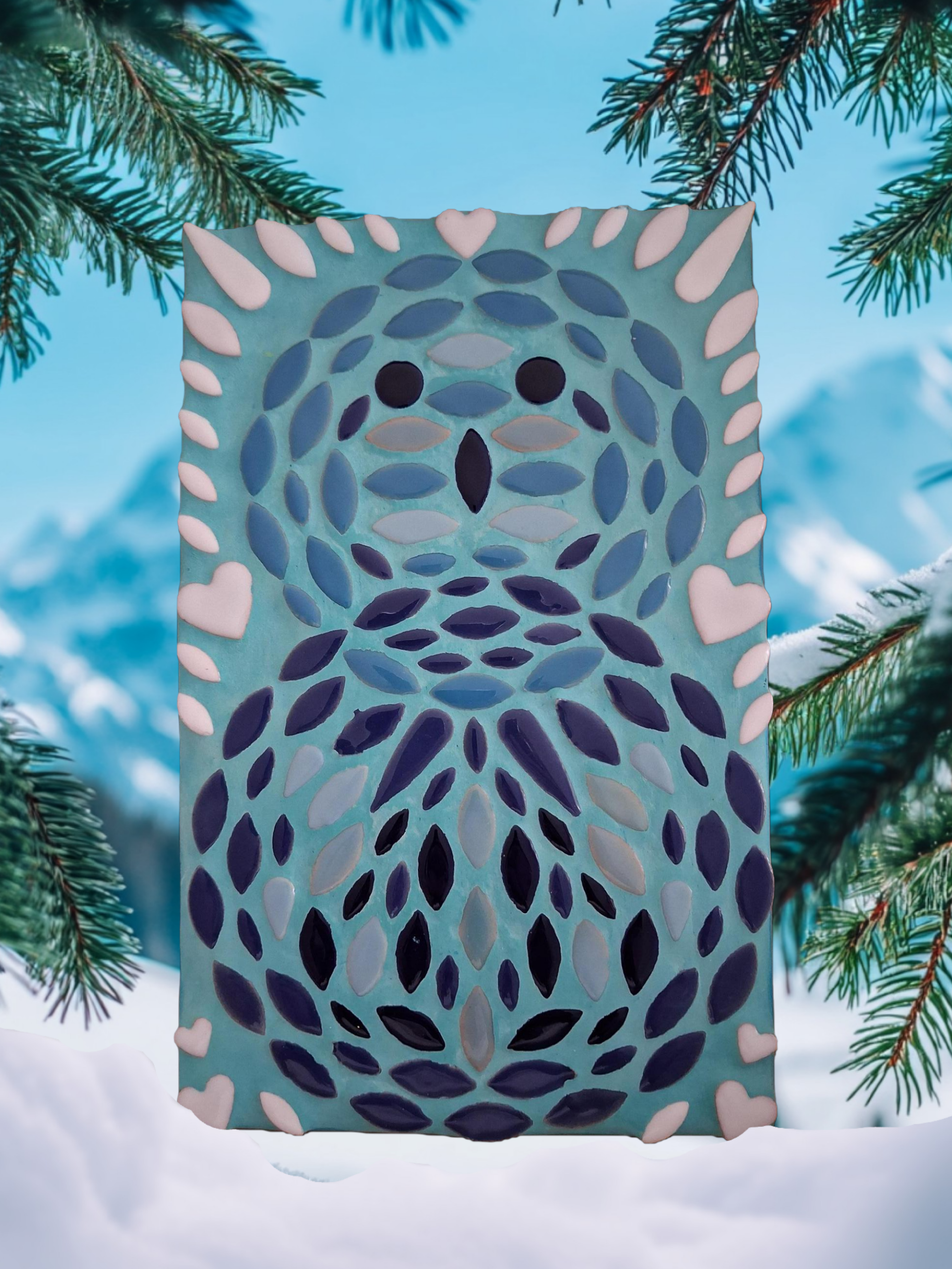 Chouette, Mosaïque intuitive