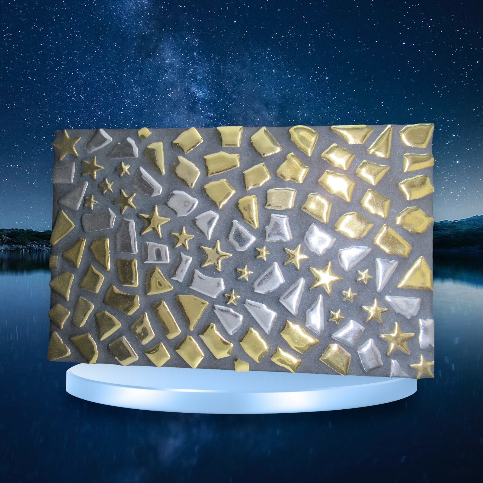 Pluie d'étoiles, Mosaïque intuitive