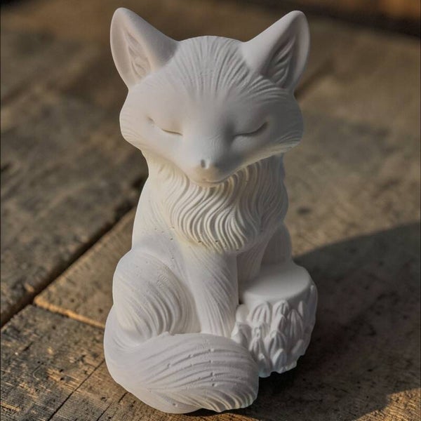 Statuette Renard des bois