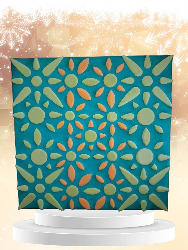 Soleil vert, Mosaïque intuitive