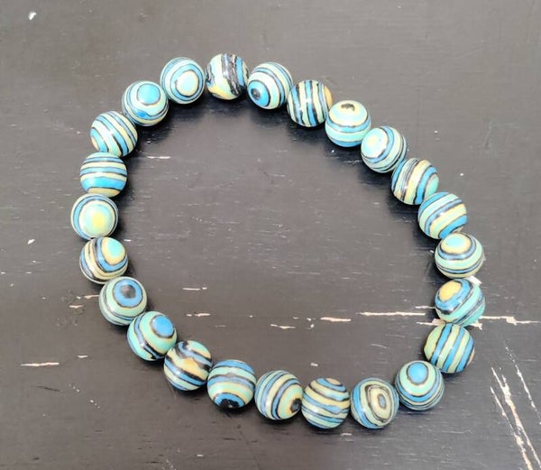 Bracelet avec pierres naturelles