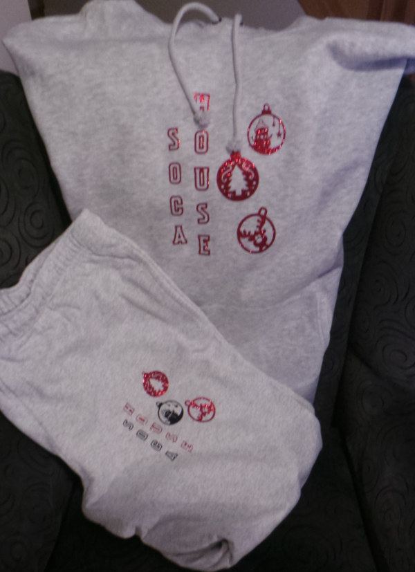 Socahouse Christmas Hoodie Sweatsuit