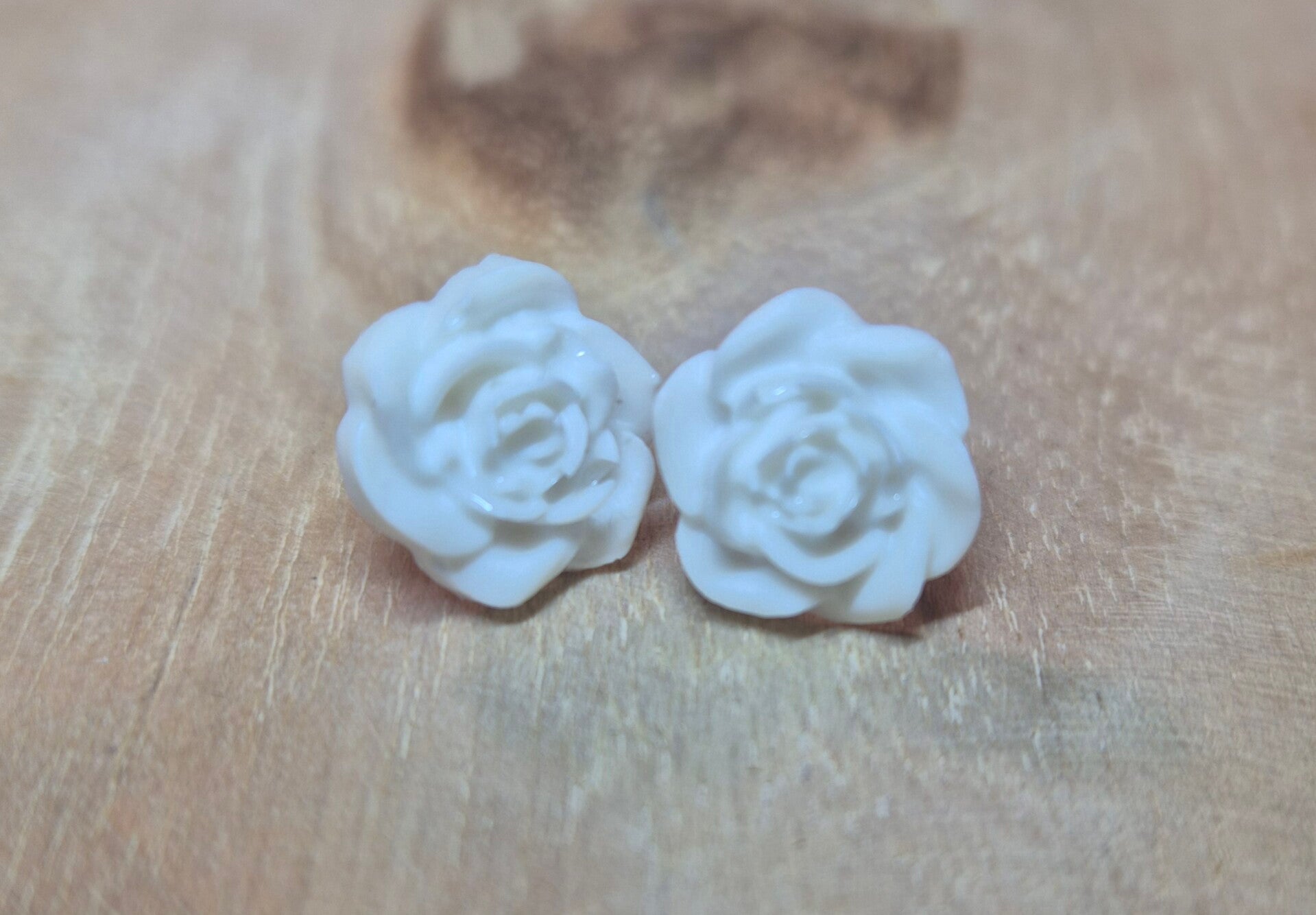 Boucles d’oreilles rose personnalisés avec votre lait maternel