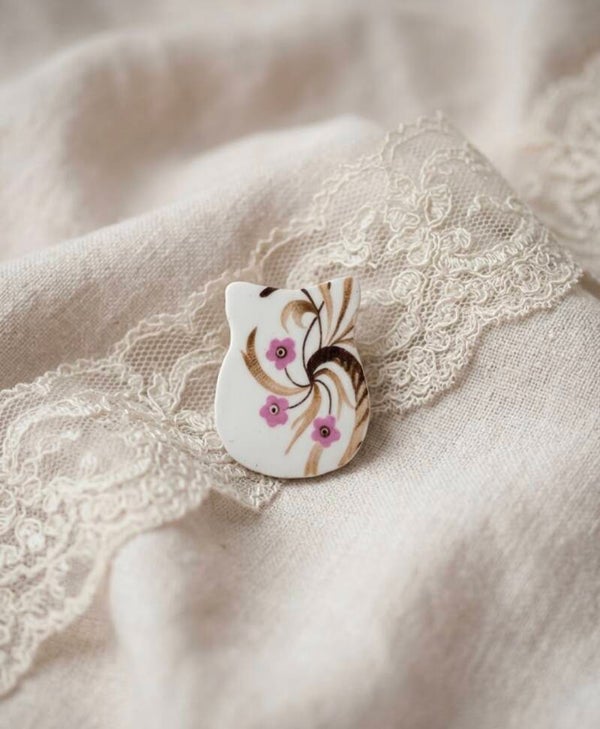Broche Hibou Artisanale unique
