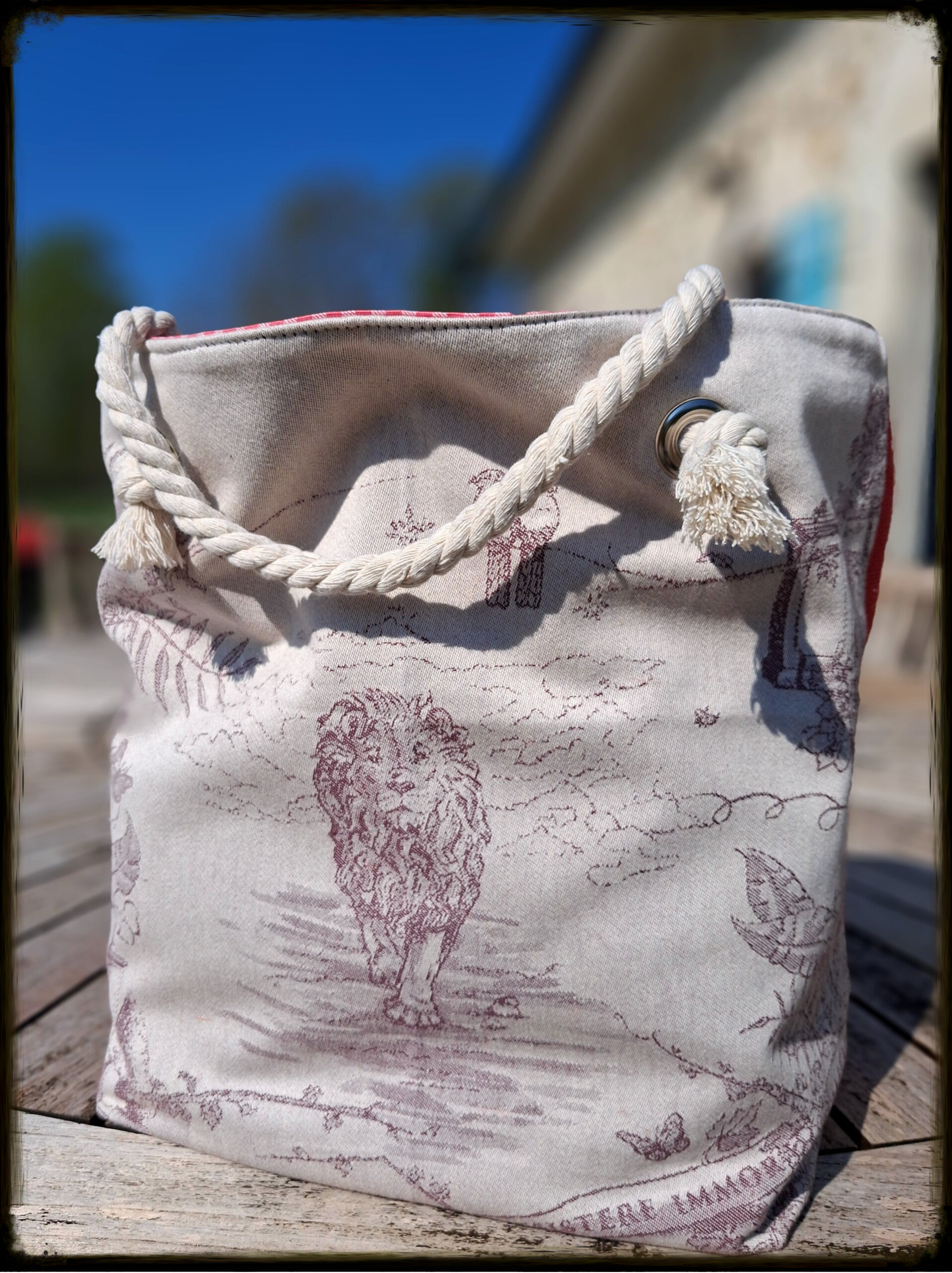 Cabas Héritage - Le Gardien des Vignes