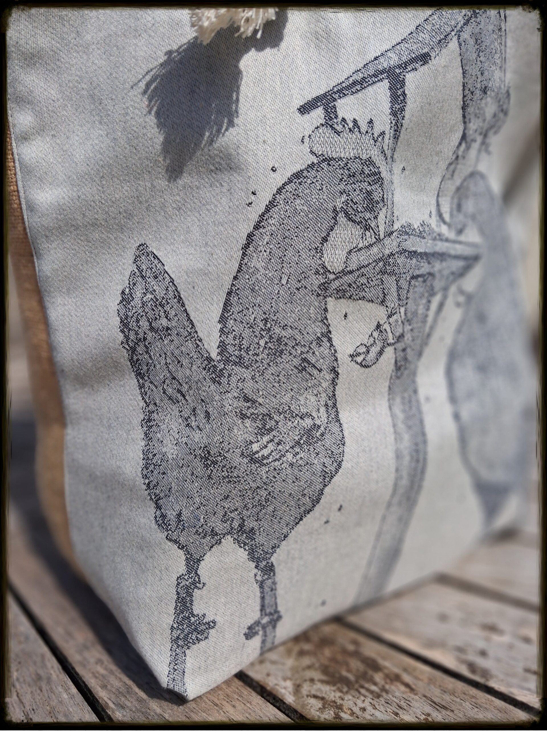 Cabas Héritage - Les Poules Landaises