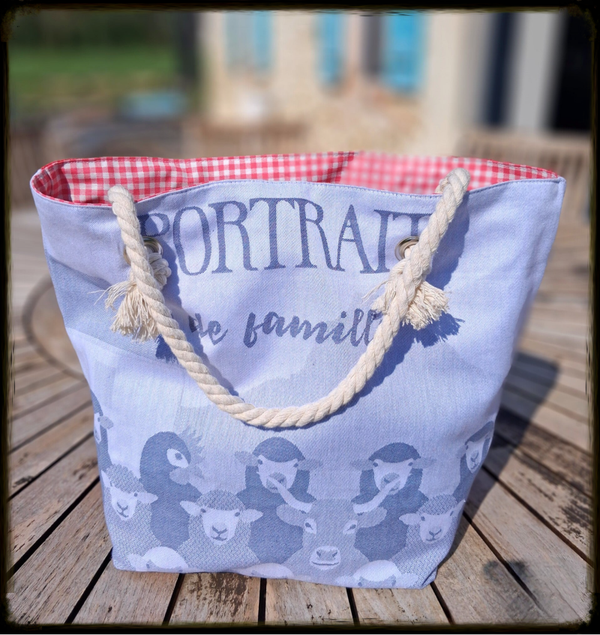 Cabas Héritage - Brebis des Pyrenées