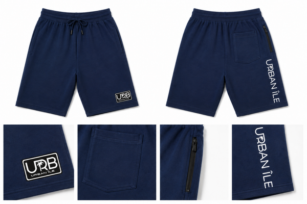 Shorts bleu foncé