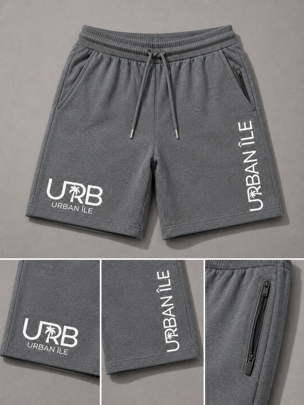 Shorts gris clair