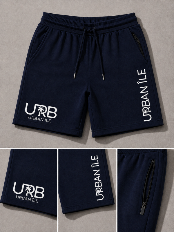 Shorts bleu foncé
