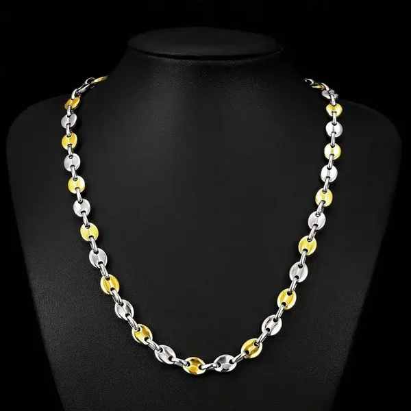 Collier graines de café