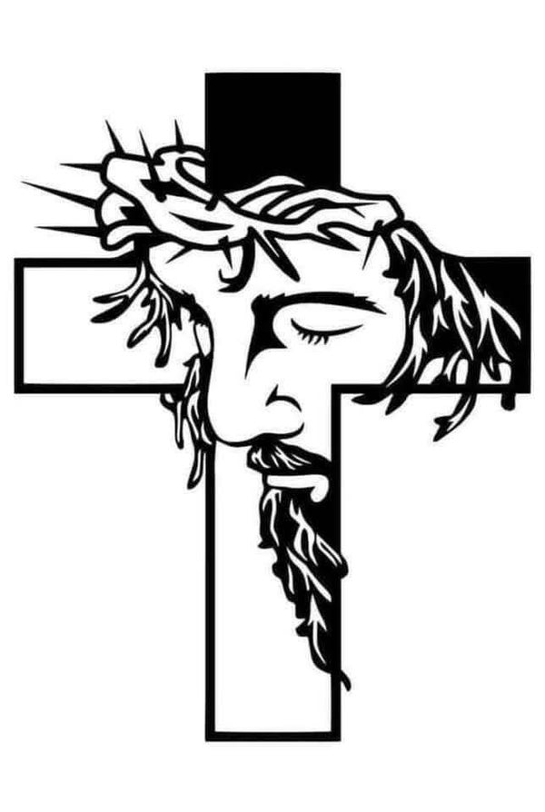 Jésus dans croix