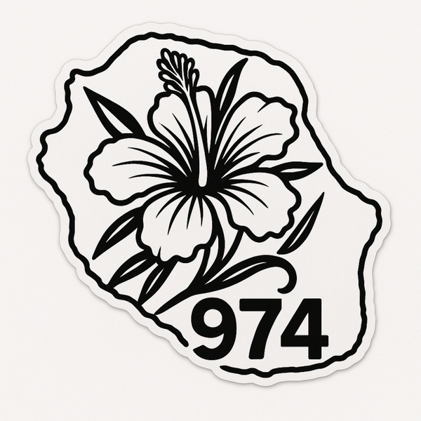 Réunion hibiscus 974