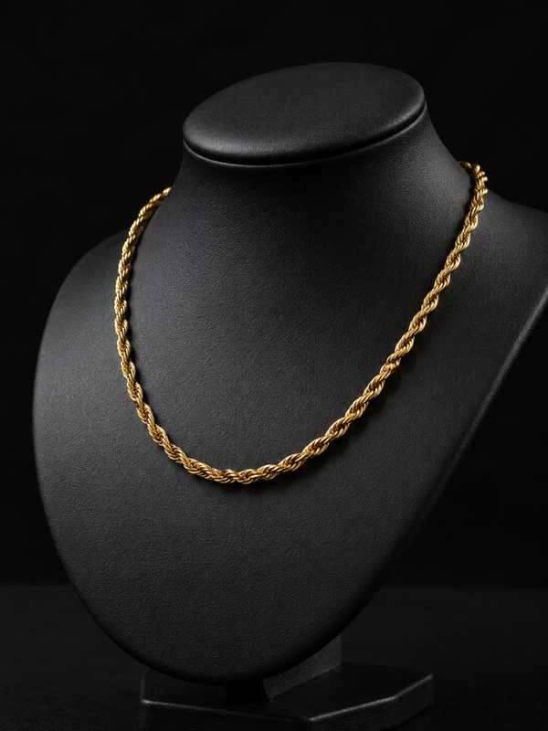 Collier Maille Corde