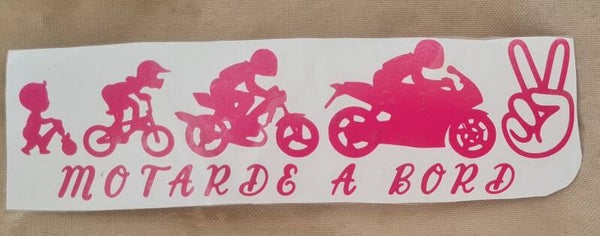 Motarde à bord