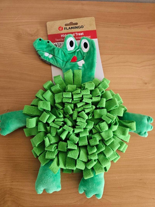 Snuffelmat Njammie krokodil