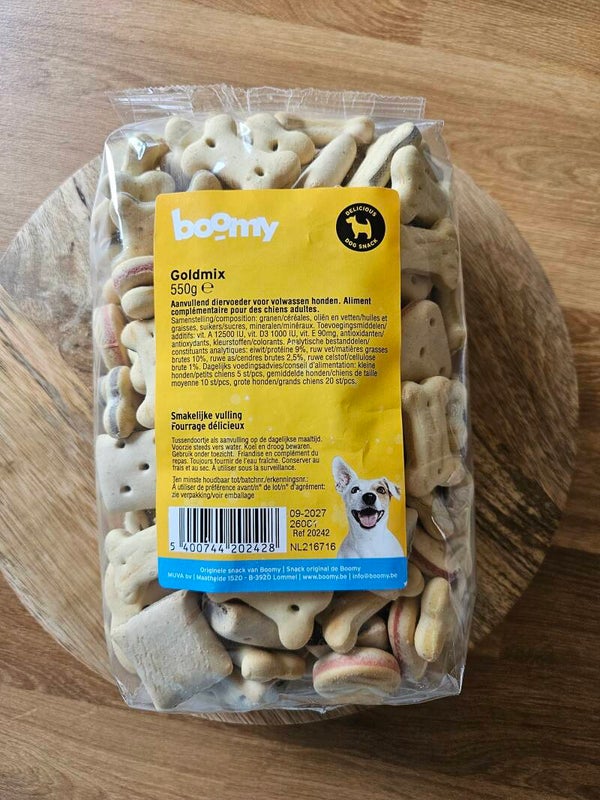 Goldmix koekjes voor honden Boomy