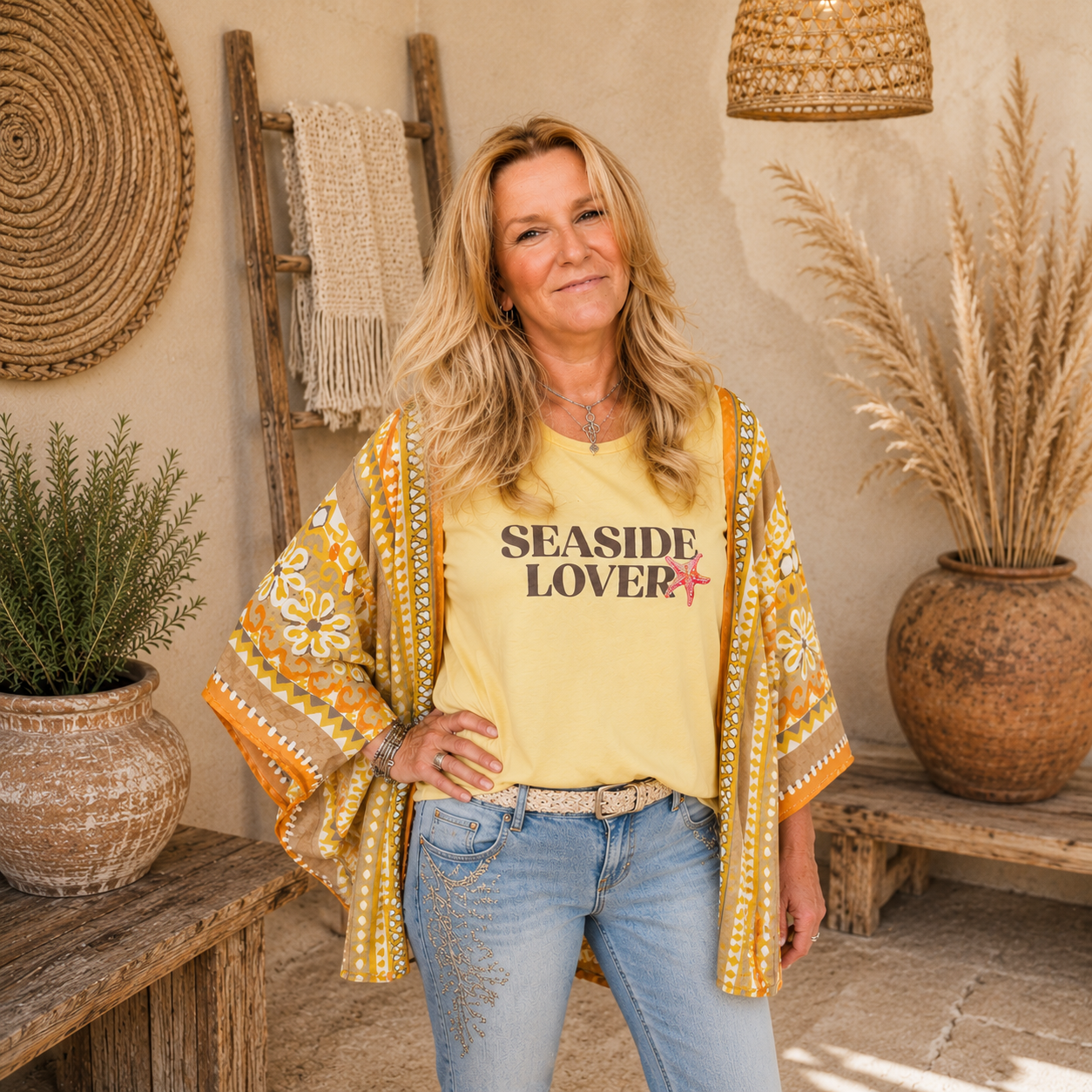 Boho rebel top Fayen