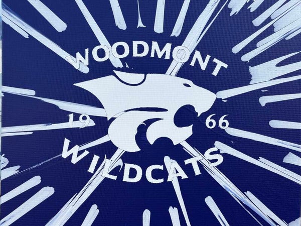 Woodmont Wildcats Logo Canvas