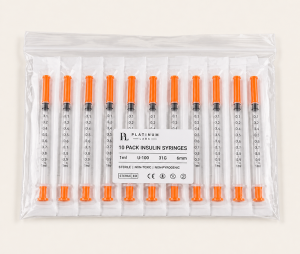 10 pack 1ml Syringe