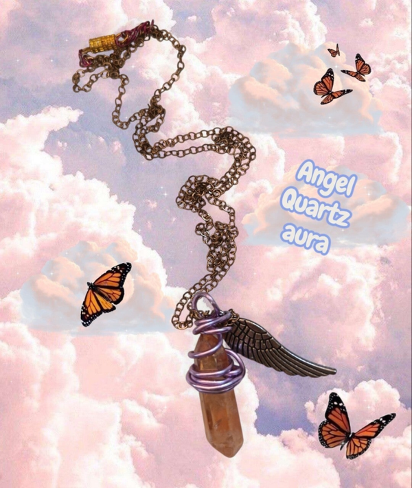 Angel Aura Quartz champagne