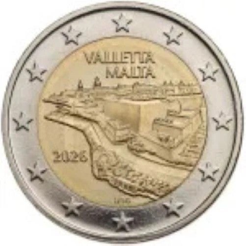2 EURO MALTA 2026 VALLETTA