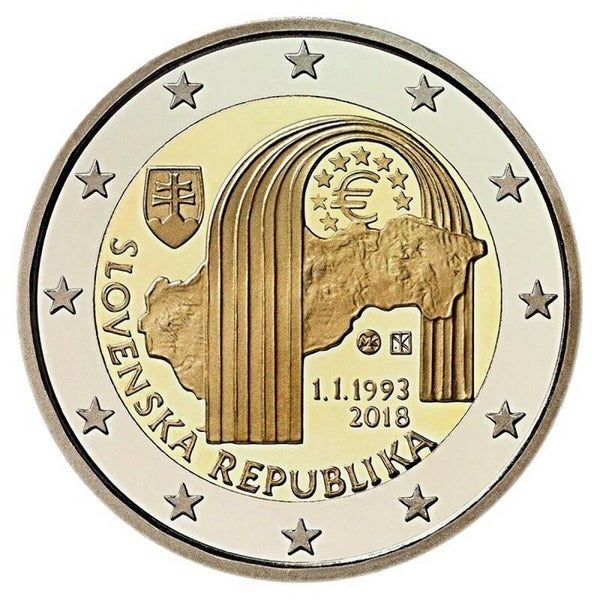 2 EURO SLOWAKIJE 2018 REPUBLIEK