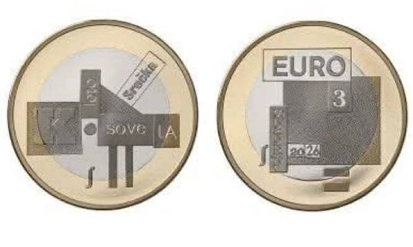 3 EURO SLOVENIE 2026 SRECKO KOSOVEL