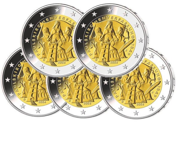 2 EURO DUITSLAND 2024 DUITSE GRONDWET