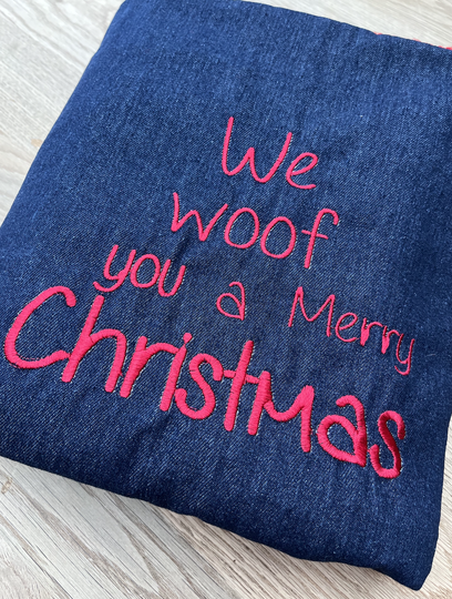 Dog Xmas blanket
