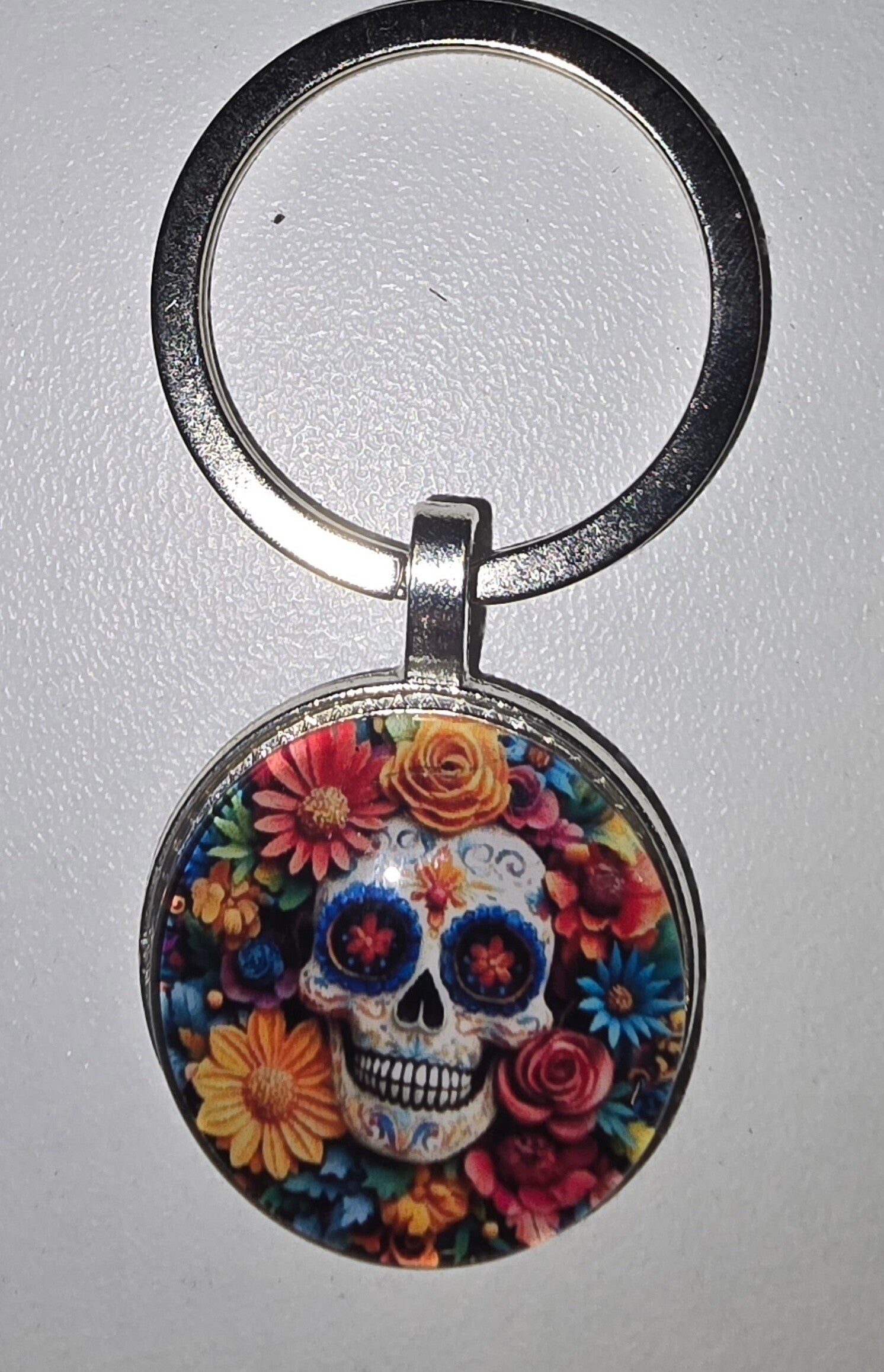 Porte-clé tête de mort