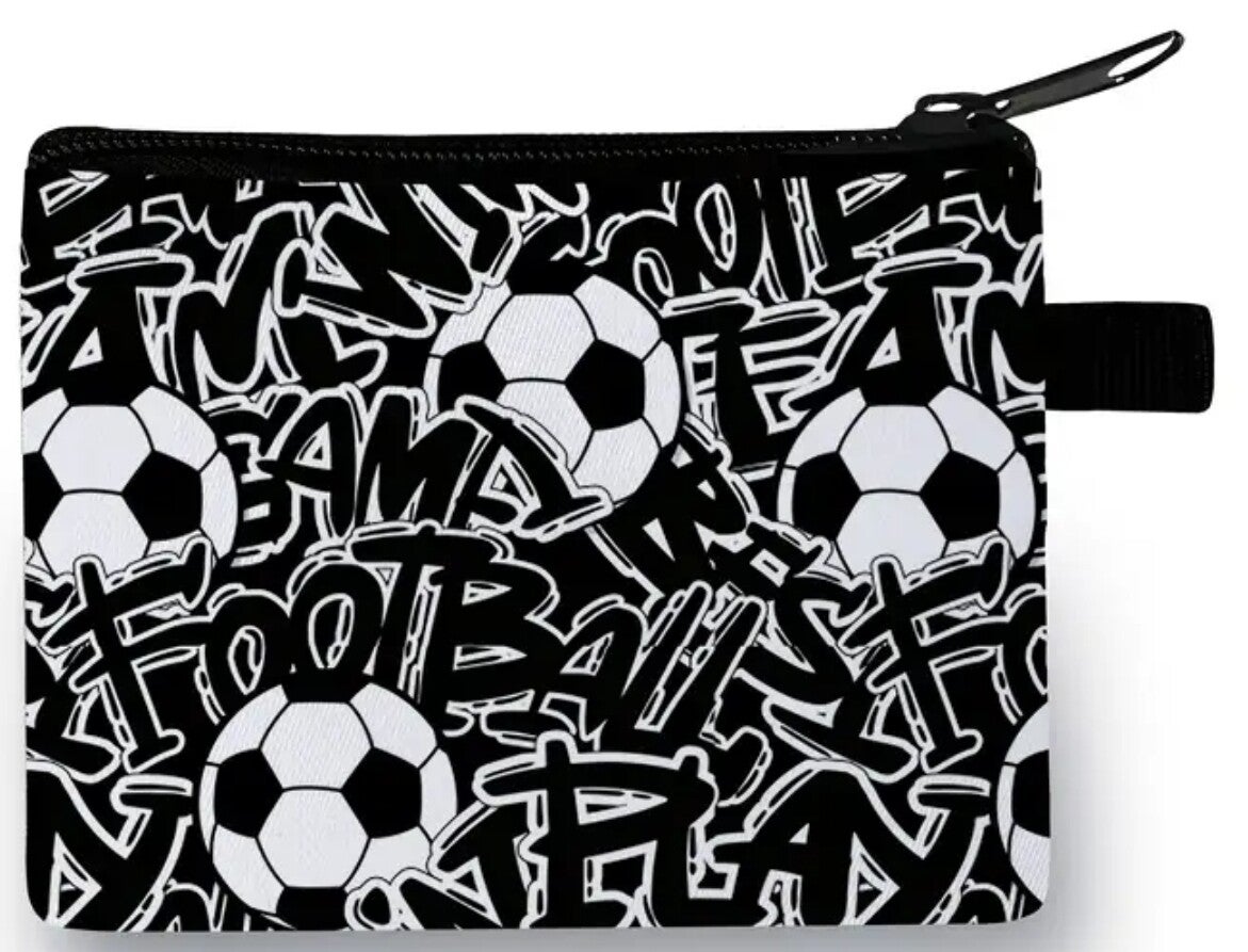 Porte-monnaie "Foot" : Noir ou Bleu