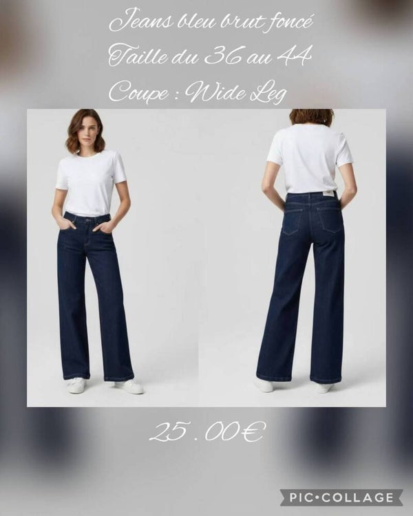 Jeans brut foncé