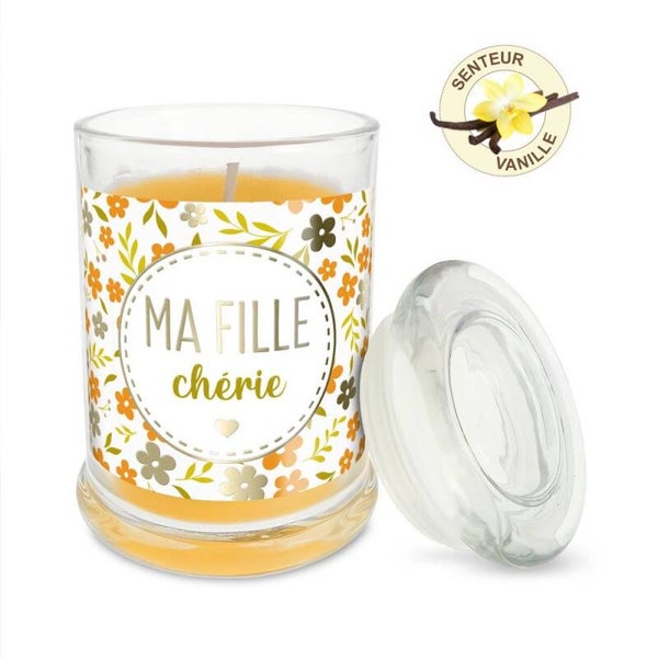 Bougie "Ma fille chérie"
