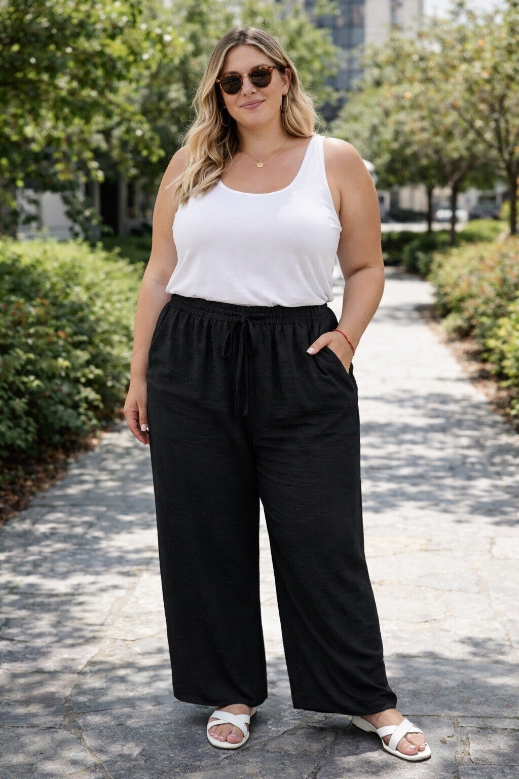 #Pantalon fluide
