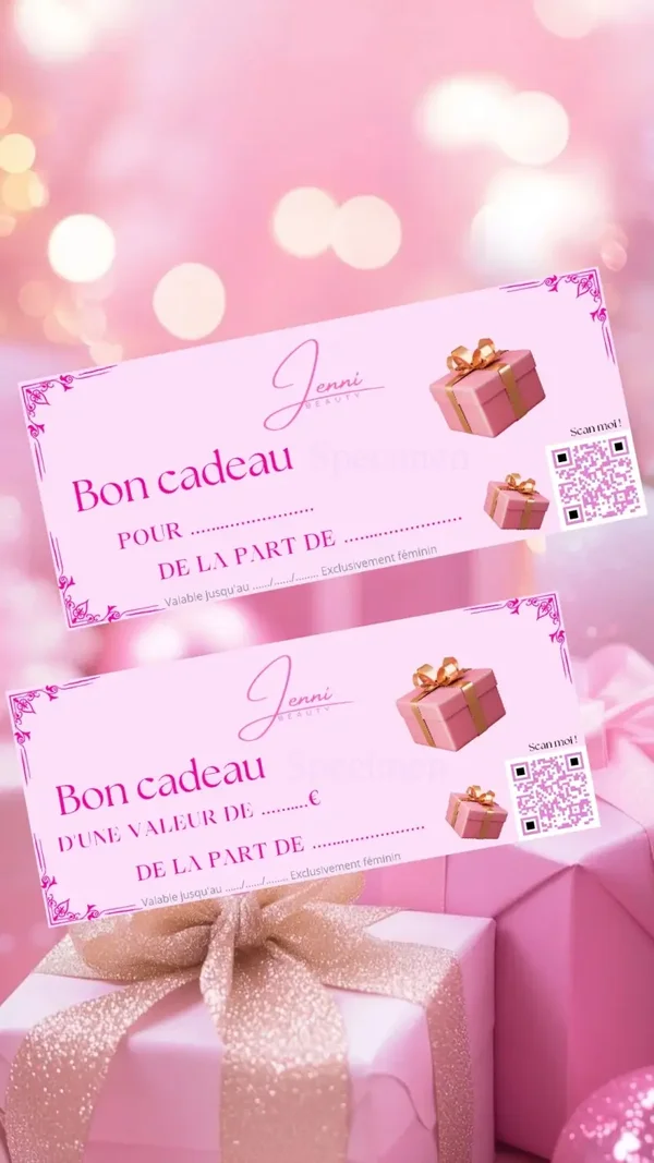 Bon cadeau montant au choix - institut