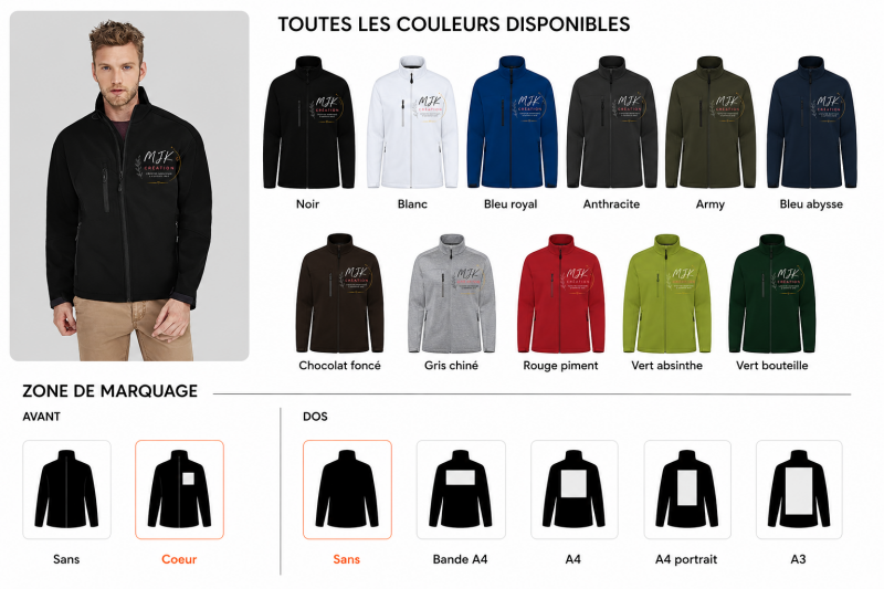 Softshell Relax Homme