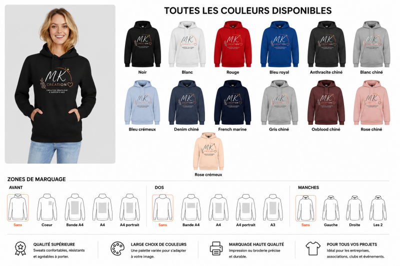 Sweat Spencer Femme