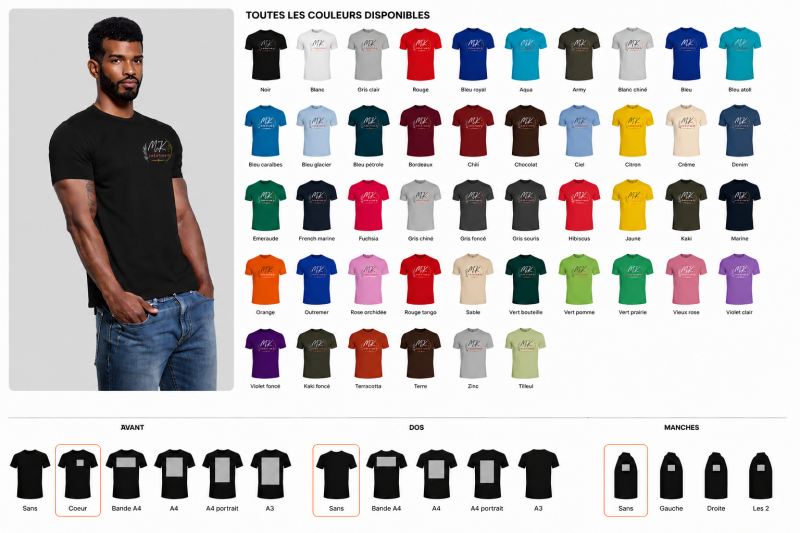 Tee-Shirt Imperial 190g/m² 