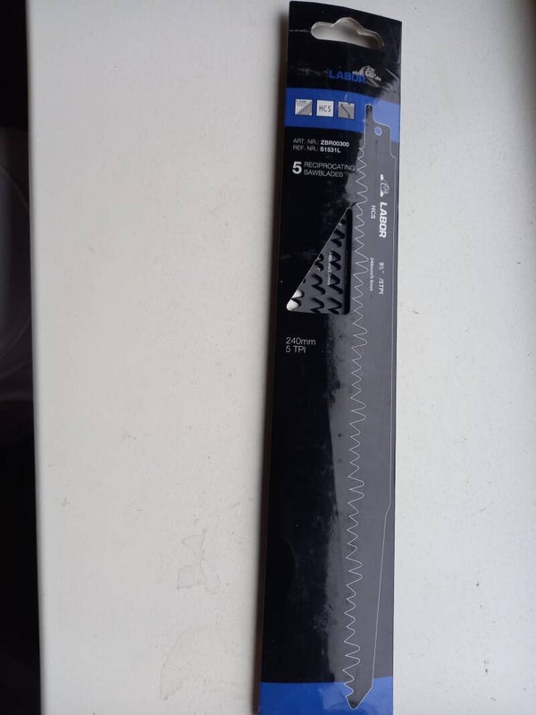 HCS Reciprozaagblad,hout