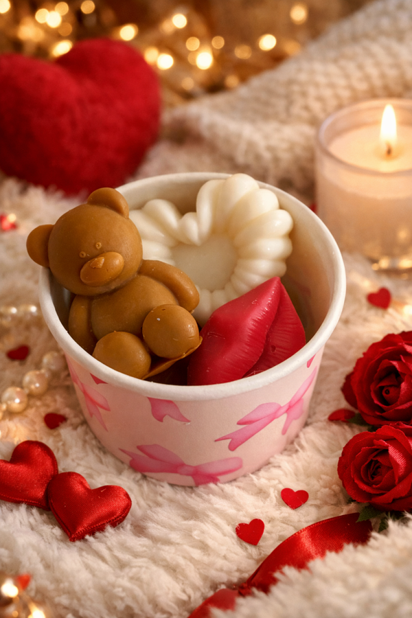 Boîte remplie de 5 fondants 💘