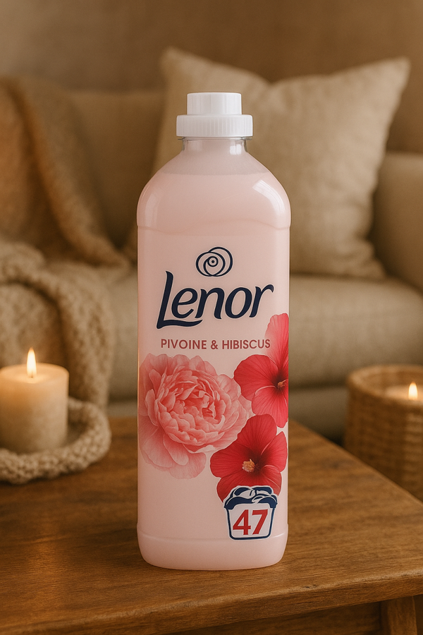 Lenor pivoine litchi