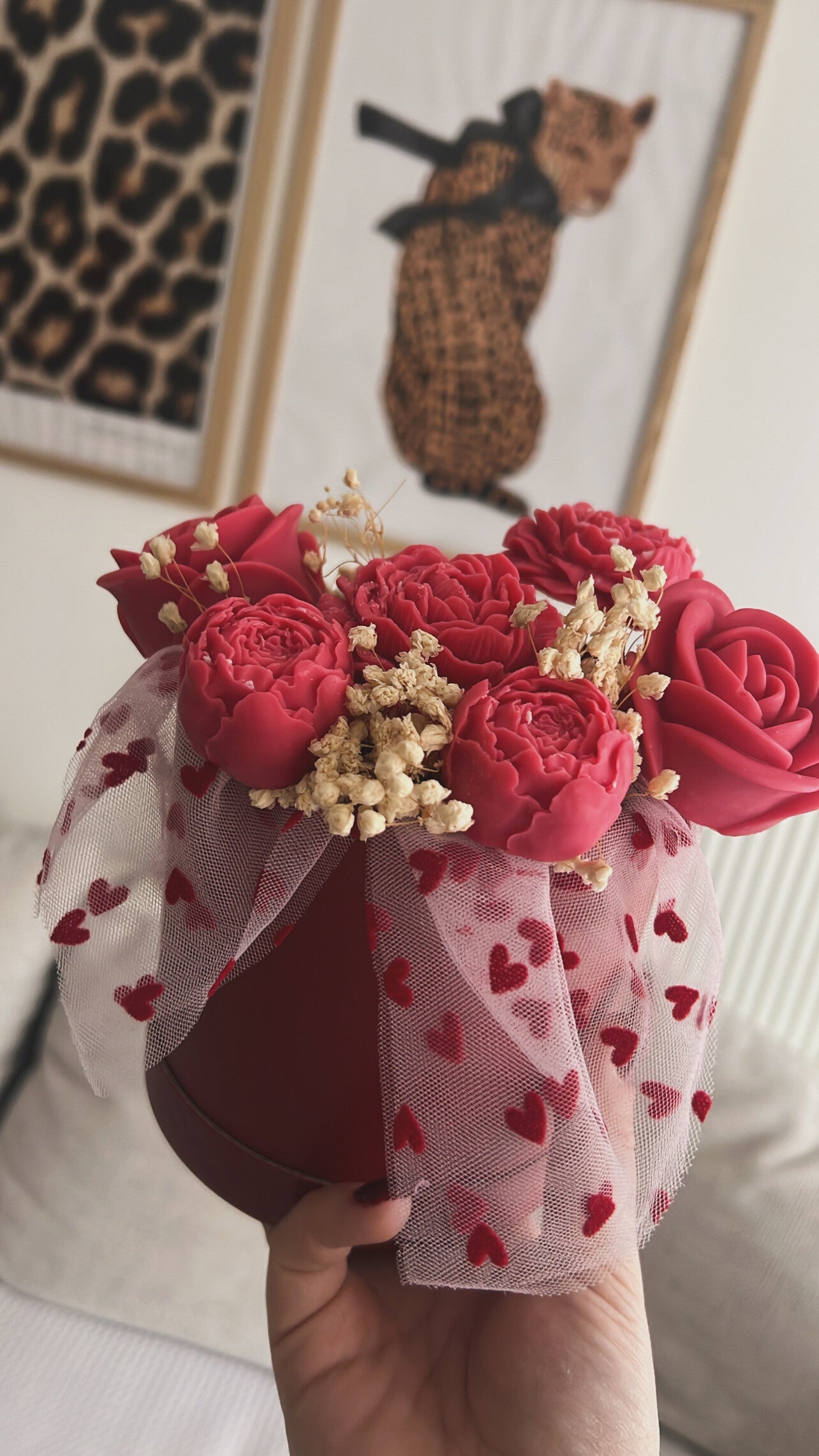 Bouquet de 7 fleurs éternelle