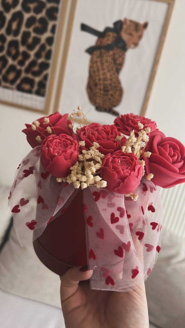 Bouquet de 7 fleurs éternelle