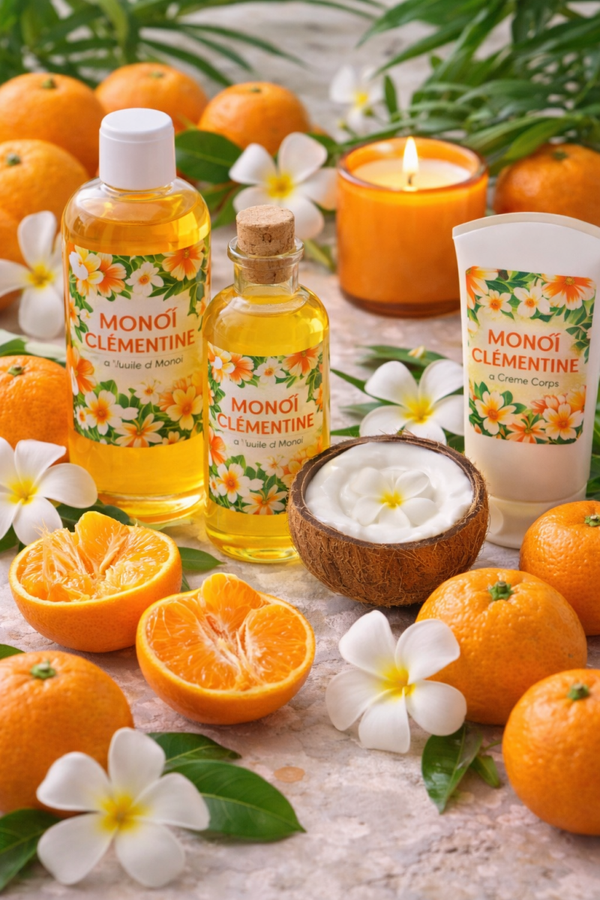 Fondant monoï clémentine