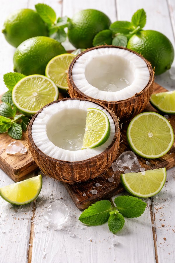 Fondant coco citron vert